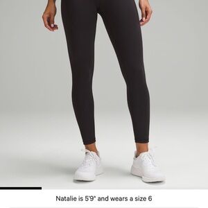 Lululemon Wunder Train High Rise with Pockets 25” Everlux